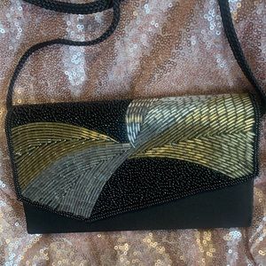 🔥🔥HP🔥🔥 Pristine Vintage LaRegale Beaded Bag Romantic Mob Wife 90s Y2k !SALE!
